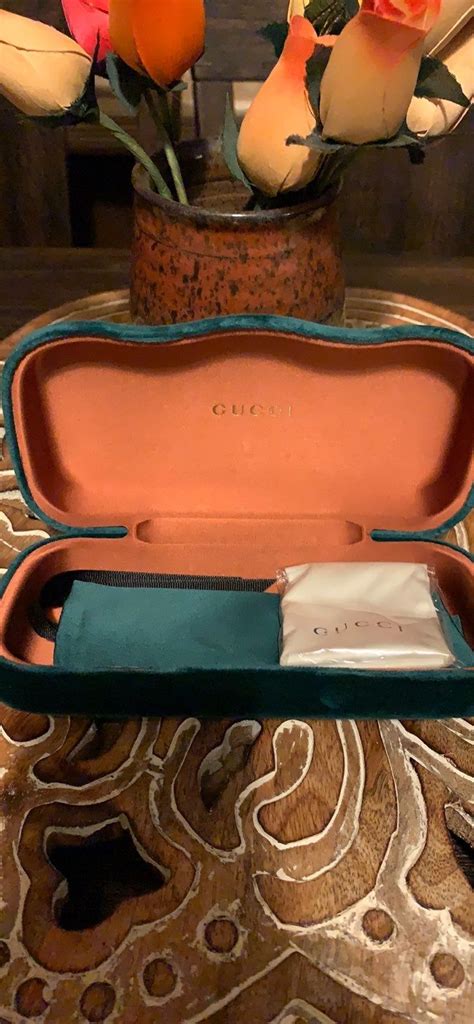 green gucci sunglass case|gucci sunglass cases for sale.